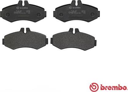 Brembo P 50 031 - Bromsbeläggssats, skivbroms xdelar.se