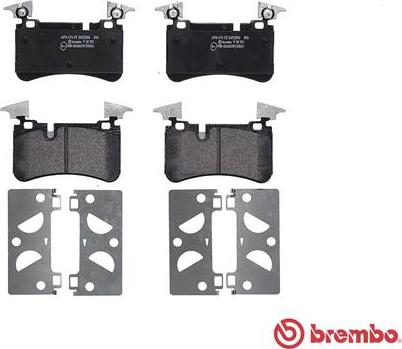 Brembo P 50 113 - Bromsbeläggssats, skivbroms xdelar.se