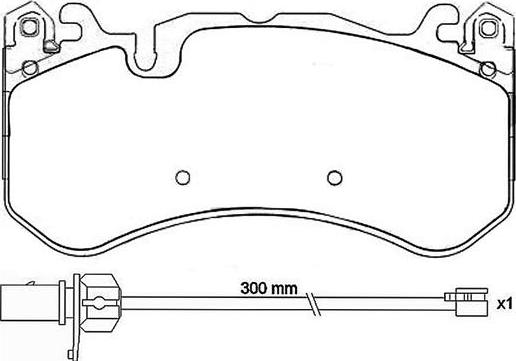 Brembo P 50 127 - Bromsbeläggssats, skivbroms xdelar.se