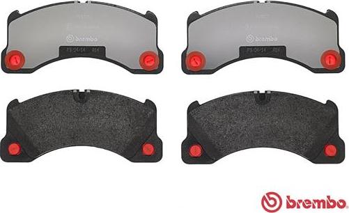 Brembo P 65 017 - Bromsbeläggssats, skivbroms xdelar.se