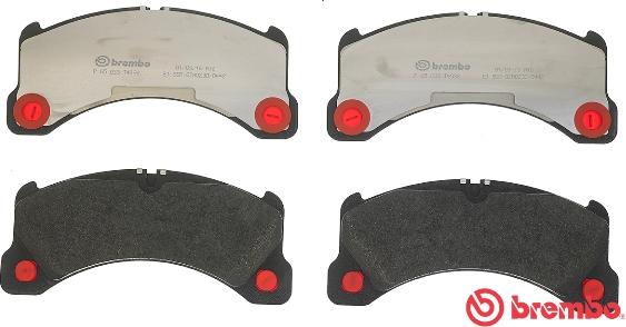 Brembo P 65 033 - Bromsbeläggssats, skivbroms xdelar.se