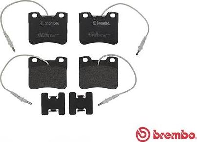 Brembo P 61 047 - Bromsbeläggssats, skivbroms xdelar.se