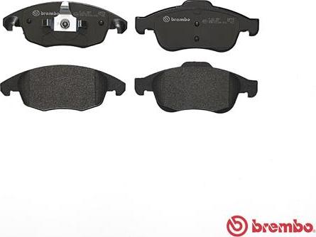 Brembo P 61 083 - Bromsbeläggssats, skivbroms xdelar.se