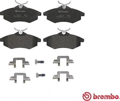 Brembo P 61 074 - Bromsbeläggssats, skivbroms xdelar.se