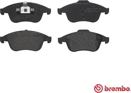 Brembo P 68 045 - Bromsbeläggssats, skivbroms xdelar.se