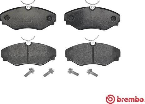 Brembo P 68 055 - Bromsbeläggssats, skivbroms xdelar.se