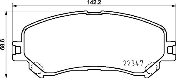 Brembo P 68 067 - Bromsbeläggssats, skivbroms xdelar.se