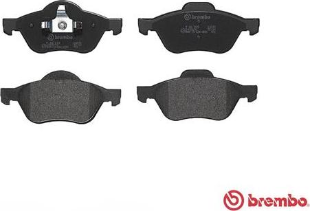 Brembo P 68 029 - Bromsbeläggssats, skivbroms xdelar.se