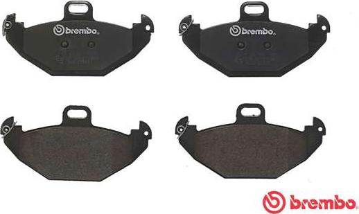 Brembo P 68 021 - Bromsbeläggssats, skivbroms xdelar.se