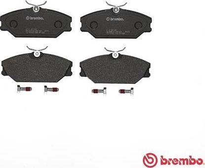 Brembo P 68 027 - Bromsbeläggssats, skivbroms xdelar.se