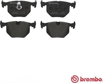 Brembo P 06 044 - Bromsbeläggssats, skivbroms xdelar.se