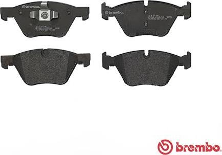 Brembo P 06 040 - Bromsbeläggssats, skivbroms xdelar.se