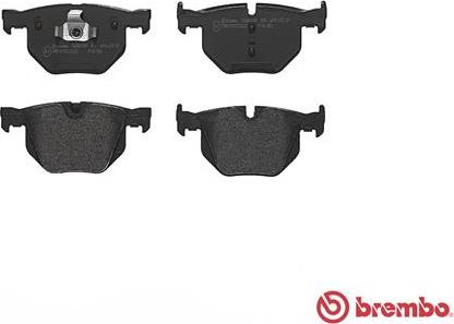 Brembo P 06 056 - Bromsbeläggssats, skivbroms xdelar.se