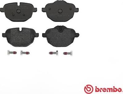 Brembo P 06 064 - Bromsbeläggssats, skivbroms xdelar.se