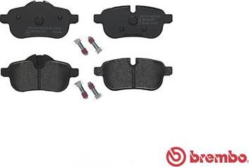 Brembo P 06 062 - Bromsbeläggssats, skivbroms xdelar.se