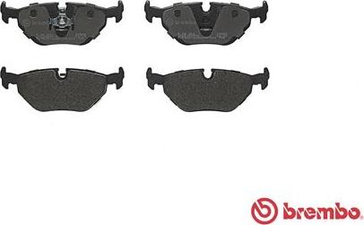 Brembo P 06 011 - Bromsbeläggssats, skivbroms xdelar.se