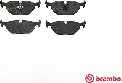 Brembo P 06 013 - Bromsbeläggssats, skivbroms xdelar.se