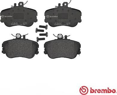 Brembo P 06 017 - Bromsbeläggssats, skivbroms xdelar.se