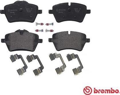 Brembo P 06 086 - Bromsbeläggssats, skivbroms xdelar.se