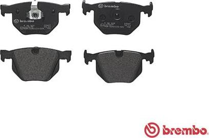 Brembo P 06 029 - Bromsbeläggssats, skivbroms xdelar.se