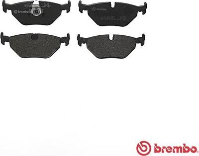 Brembo P 06 023 - Bromsbeläggssats, skivbroms xdelar.se