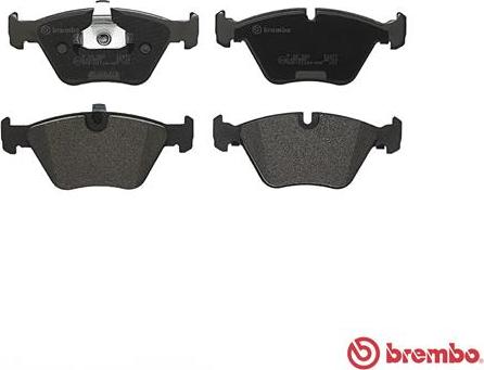 Brembo P 06 022 - Bromsbeläggssats, skivbroms xdelar.se