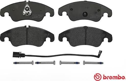 Brembo P 85 098 - Bromsbeläggssats, skivbroms xdelar.se