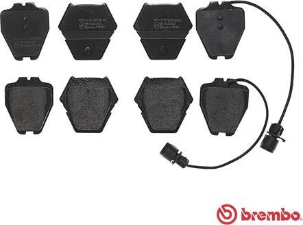 Brembo P 85 054 - Bromsbeläggssats, skivbroms xdelar.se