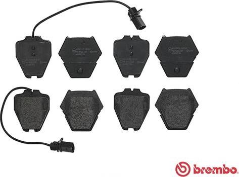 Brembo P 85 067 - Bromsbeläggssats, skivbroms xdelar.se