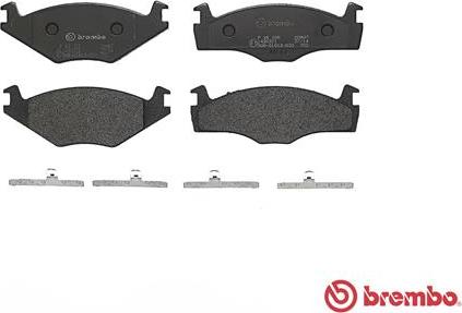 Brembo P 85 005 - Bromsbeläggssats, skivbroms xdelar.se