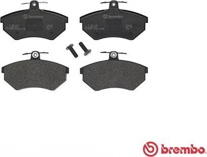 Brembo P 85 015 - Bromsbeläggssats, skivbroms xdelar.se