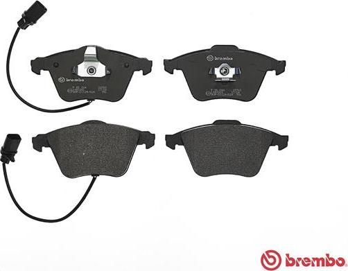 Brembo P 85 084 - Bromsbeläggssats, skivbroms xdelar.se