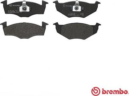 Brembo P 85 031 - Bromsbeläggssats, skivbroms xdelar.se