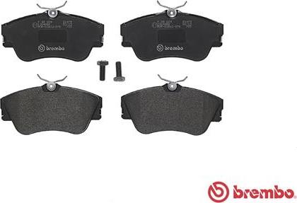 Brembo P 85 029 - Bromsbeläggssats, skivbroms xdelar.se