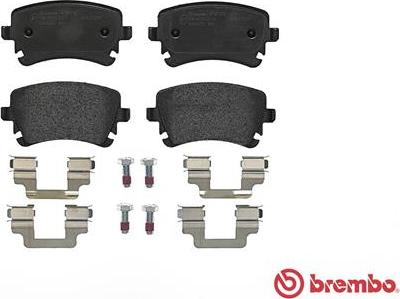 Brembo P 85 076 - Bromsbeläggssats, skivbroms xdelar.se