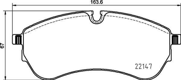 Brembo P 85 169 - Bromsbeläggssats, skivbroms xdelar.se