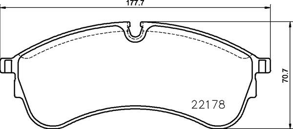 Brembo P 85 168 - Bromsbeläggssats, skivbroms xdelar.se