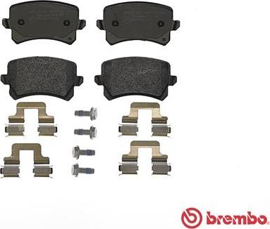 Brembo P 85 109 - Bromsbeläggssats, skivbroms xdelar.se