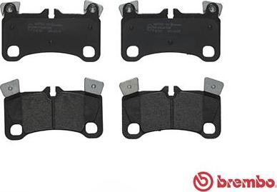 Brembo P 85 103 - Bromsbeläggssats, skivbroms xdelar.se