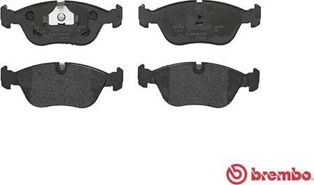 Brembo P 86 013 - Bromsbeläggssats, skivbroms xdelar.se