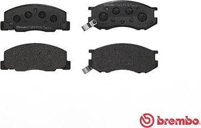 Brembo P 83 093 - Bromsbeläggssats, skivbroms xdelar.se