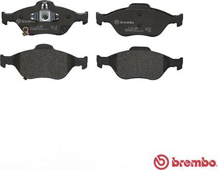 Brembo P 83 085 - Bromsbeläggssats, skivbroms xdelar.se