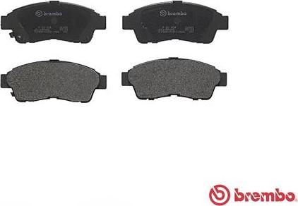 Brembo P 83 034 - Bromsbeläggssats, skivbroms xdelar.se