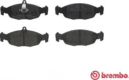 Brembo P 36 017 - Bromsbeläggssats, skivbroms xdelar.se