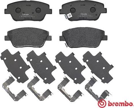 Brembo P 30 066 - Bromsbeläggssats, skivbroms xdelar.se