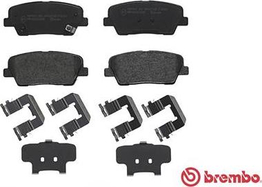 Brembo P 30 063 - Bromsbeläggssats, skivbroms xdelar.se