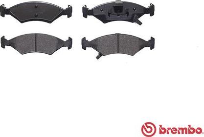 Brembo P 30 062 - Bromsbeläggssats, skivbroms xdelar.se