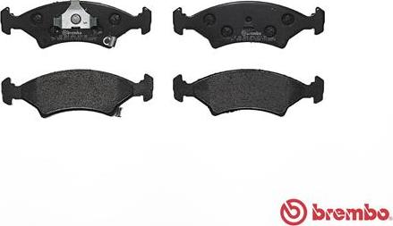 Brembo P 30 009 - Bromsbeläggssats, skivbroms xdelar.se