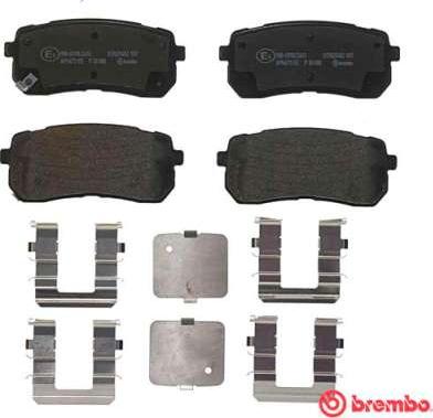 Brembo P 30 080 - Bromsbeläggssats, skivbroms xdelar.se