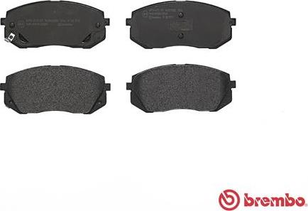 Brembo P 30 039 - Bromsbeläggssats, skivbroms xdelar.se